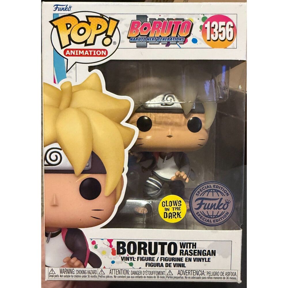 #275 - Funko Pop! Boruto with Rasengan #1356 GITD Special Edition New in Box